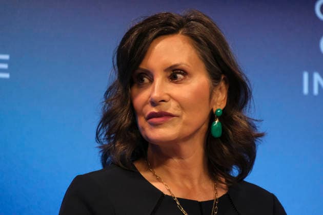 NEW YORK, NY- SEPTEMBER 23: Michigan Governor Gretchen Whitmer on stage at the Clinton Global Initiative 2026 Annual Meeting at The New York Hilton Midtown in New York City on September 23, 2026. Copyright: xKatiexGodowskix