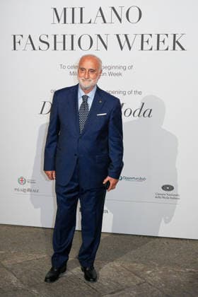 IPA88882558 - Milan, Milan Women™s Fashion Week Spring Summer 2027 - Women™s Fashion, Spring Summer 2027 - Gala Dinner hosted by the National Chamber of Italian Fashion - Arrivals In the photo: Guest  Copyright: xRiccardoxGIordanox xRiccardoxGiordano IPAx IPA88882558