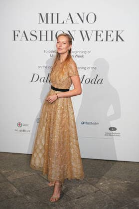 IPA88882586 - Milan, Milan Women™s Fashion Week Spring Summer 2027 - Women™s Fashion, Spring Summer 2027 - Gala Dinner hosted by the National Chamber of Italian Fashion - Arrivals Pictured: Ludmilla Voronkina  Copyright: xRiccardoxGIordanox xRiccardoxGiordano IPAx IPA88882586