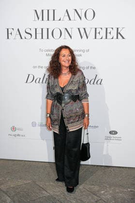 IPA88882640 - Milan, Milan Women™s Fashion Week Spring Summer 2027 - Women™s Fashion, Spring Summer 2027 - Gala Dinner hosted by the National Chamber of Italian Fashion - Arrivals Pictured: Angela Missoni  Copyright: xRiccardoxGIordanox xRiccardoxGiordano IPAx IPA88882640