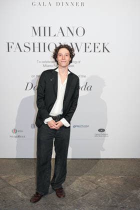 IPA88882703 - Milan, Milan Women™s Fashion Week Spring Summer 2027 - Women™s Fashion, Spring Summer 2027 - Gala Dinner hosted by the National Chamber of Italian Fashion - Arrivals in the photo: Guest  Copyright: xRiccardoxGIordanox xRiccardoxGiordano IPAx IPA88882703