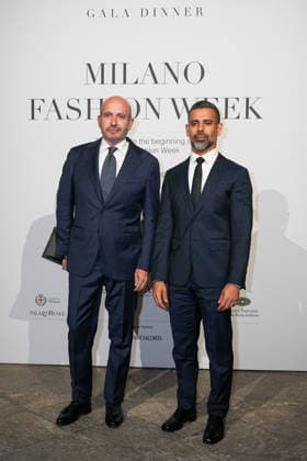 IPA88882709 - Milan, Milan Women™s Fashion Week Spring Summer 2027 - Women™s Fashion, Spring Summer 2027 - Gala Dinner hosted by the National Chamber of Italian Fashion - Arrivals In the photo: Guest  Copyright: xRiccardoxGIordanox xRiccardoxGiordano IPAx IPA88882709