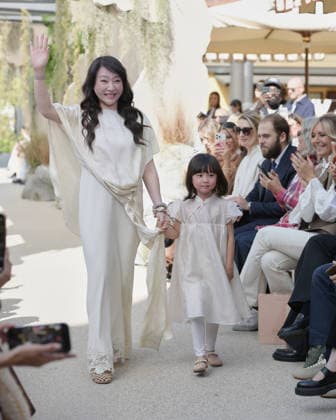 September 23, 2026, Milan, Lombardy, Italy: Models present the SARAWONG Spring Summer 2027 collection during Milan Fashion Week in Milan Italy on September 23 2026. The new collection was unveiled at 10 Corso Como during the official Milan Fashion Week Spring Summer 2027 calendar. Milan Italy  - ZUMAp285 20260923_zep_p285_004 Copyright: xGennaroxPiscopox