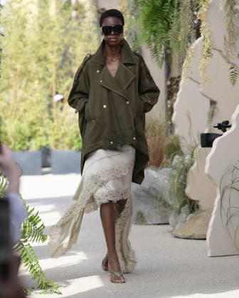 September 23, 2026, Milan, Lombardy, Italy: Models present the SARAWONG Spring Summer 2027 collection during Milan Fashion Week in Milan Italy on September 23 2026. The new collection was unveiled at 10 Corso Como during the official Milan Fashion Week Spring Summer 2027 calendar. Milan Italy  - ZUMAp285 20260923_zep_p285_017 Copyright: xGennaroxPiscopox