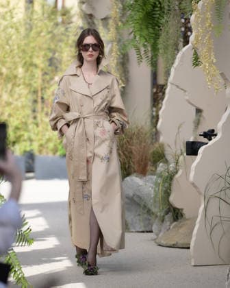 September 23, 2026, Milan, Lombardy, Italy: Models present the SARAWONG Spring Summer 2027 collection during Milan Fashion Week in Milan Italy on September 23 2026. The new collection was unveiled at 10 Corso Como during the official Milan Fashion Week Spring Summer 2027 calendar. Milan Italy  - ZUMAp285 20260923_zep_p285_030 Copyright: xGennaroxPiscopox