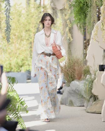 September 23, 2026, Milan, Lombardy, Italy: Models present the SARAWONG Spring Summer 2027 collection during Milan Fashion Week in Milan Italy on September 23 2026. The new collection was unveiled at 10 Corso Como during the official Milan Fashion Week Spring Summer 2027 calendar. Milan Italy  - ZUMAp285 20260923_zep_p285_060 Copyright: xGennaroxPiscopox