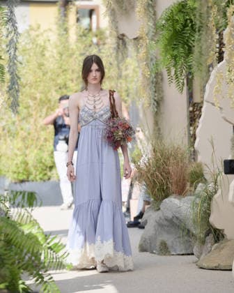 September 23, 2026, Milan, Lombardy, Italy: Models present the SARAWONG Spring Summer 2027 collection during Milan Fashion Week in Milan Italy on September 23 2026. The new collection was unveiled at 10 Corso Como during the official Milan Fashion Week Spring Summer 2027 calendar. Milan Italy  - ZUMAp285 20260923_zep_p285_066 Copyright: xGennaroxPiscopox