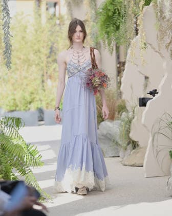 September 23, 2026, Milan, Lombardy, Italy: Models present the SARAWONG Spring Summer 2027 collection during Milan Fashion Week in Milan Italy on September 23 2026. The new collection was unveiled at 10 Corso Como during the official Milan Fashion Week Spring Summer 2027 calendar. Milan Italy  - ZUMAp285 20260923_zep_p285_068 Copyright: xGennaroxPiscopox