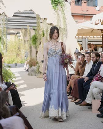 September 23, 2026, Milan, Lombardy, Italy: Models present the SARAWONG Spring Summer 2027 collection during Milan Fashion Week in Milan Italy on September 23 2026. The new collection was unveiled at 10 Corso Como during the official Milan Fashion Week Spring Summer 2027 calendar. Milan Italy  - ZUMAp285 20260923_zep_p285_070 Copyright: xGennaroxPiscopox