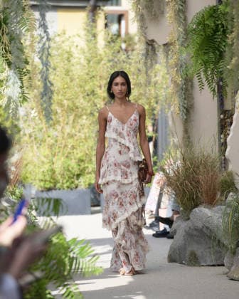 September 23, 2026, Milan, Lombardy, Italy: Models present the SARAWONG Spring Summer 2027 collection during Milan Fashion Week in Milan Italy on September 23 2026. The new collection was unveiled at 10 Corso Como during the official Milan Fashion Week Spring Summer 2027 calendar. Milan Italy  - ZUMAp285 20260923_zep_p285_080 Copyright: xGennaroxPiscopox