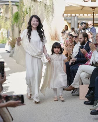 September 23, 2026, Milan, Lombardy, Italy: Models present the SARAWONG Spring Summer 2027 collection during Milan Fashion Week in Milan Italy on September 23 2026. The new collection was unveiled at 10 Corso Como during the official Milan Fashion Week Spring Summer 2027 calendar. Milan Italy  - ZUMAp285 20260923_zep_p285_104 Copyright: xGennaroxPiscopox