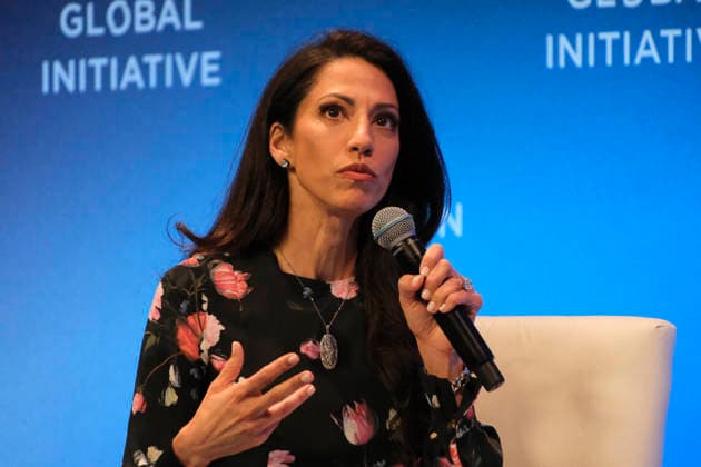 New York, NY: September 23rd 2026- Author Huma Abedin onstage at the Clinton Global Initiative 2026 Annual Meeting at The New York Hilton Midtown in New York, NY on September 23, 2026 Katie Godowski Media Punch Copyright: xKatiexGodowski MediaxPunchx