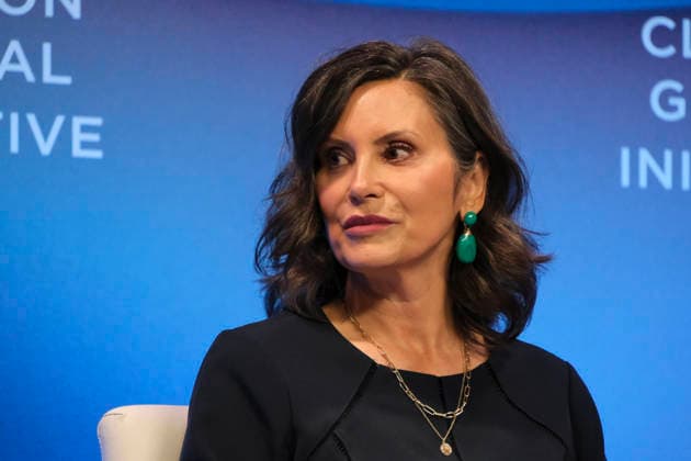 New York, NY: September 23rd 2026- Michigan Governor Gretchen Whitmer onstage at the Clinton Global Initiative 2026 Annual Meeting at The New York Hilton Midtown in New York, NY on September 23, 2026 Katie Godowski Media Punch Copyright: xKatiexGodowski MediaxPunchx