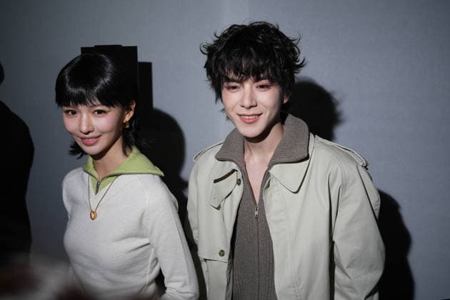 IPA88885986 - Milan, Milan Women™s Fashion Week Spring Summer 2027 - Women™s Fashion, Spring Summer 2027 - Maison Margela fashion show - front row Pictured: Paris Zhou  Copyright: xRiccardoxGIordanox xRiccardoxGiordano IPAx IPA88885986