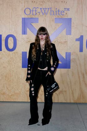 MFW Spring Summer 2027 Off-White™ 10x10 Imaginary Palace Party MP MILAN, ITALY - SEPTEMBER 23: BTW Nicole attends Off-White™ 10x10 Imaginary Palace during Milan Fashion Week Womenswear Spring Summer 2027 on September 23, 2026 in Milan, Italy. Photo by Marco Piovanotto Abacapress.com Milan Italy  Copyright: xPiovanottoxMarco ABACAx