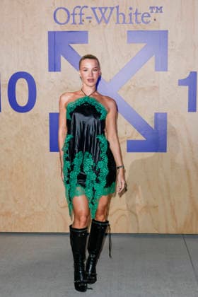 MFW Spring Summer 2027 Off-White™ 10x10 Imaginary Palace Party MP MILAN, ITALY - SEPTEMBER 23: Grace Rosà Jackson attends Off-White™ 10x10 Imaginary Palace during Milan Fashion Week Womenswear Spring Summer 2027 on September 23, 2026 in Milan, Italy. Photo by Marco Piovanotto Abacapress.com Milan Italy  Copyright: xPiovanottoxMarco ABACAx