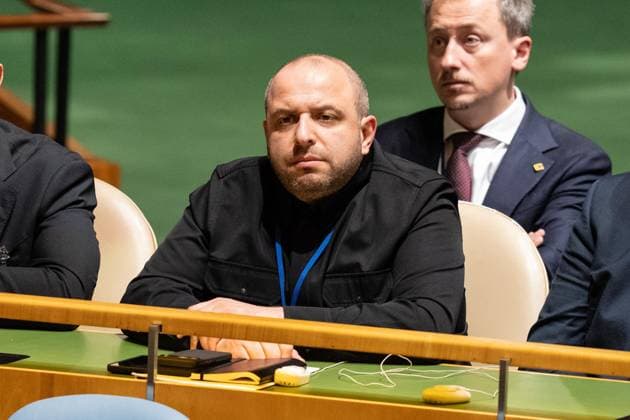 September 23, 2026, Bronx, New York, USA: Chief of Staff of President of Ukraine Kyrylo Budanov attends as President of Ukraine Volodymyr Zelenskyy speaks during General Debates on day 2 of UN General Assembly 81 at UN headquarters in New York, NY on September 23, 2026. Bronx USA - ZUMAr339 20260923_znp_r339_015 Copyright: xLevxRadinx