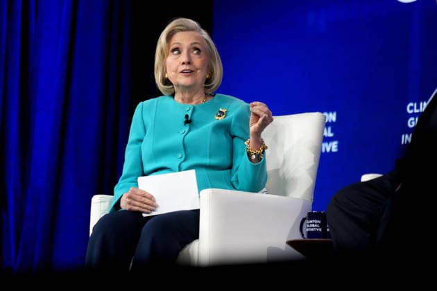 September 23, 2026, New York, Ny, USA: HILLARY RODHAM CLINTON attends the Clinton Global Initiative 2026 Annual Meeting, Day 2,.New York Hilton Midtown, NYC.September 23, 2026. New York USA  - ZUMAms4_ 20260923_faf_ms4_019 Copyright: xSoniaxMoskowitzxGordonx
