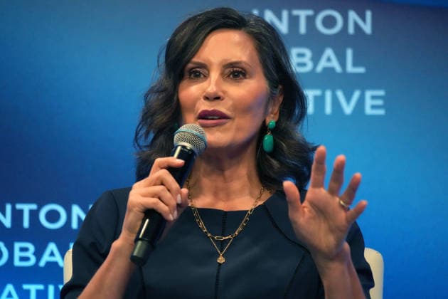 September 23, 2026, New York, Ny, USA: Michigan Governor GRETCHEN WHITMER attends the Clinton Global Initiative 2026 Annual Meeting, Day 2,.New York Hilton Midtown, NYC.September 23, 2026. . The Clinton Global Initiative 2026 Annual Meeting, Day 2,.New York Hilton Midtown, NYC.September 23, 2026. New York USA  - ZUMAms4_ 20260923_faf_ms4_021 Copyright: xSoniaxMoskowitzxGordonx