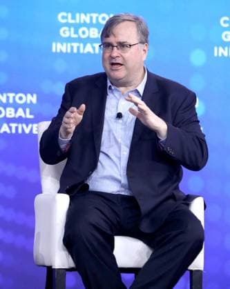 September 23, 2026, New York, New York, USA: Co-Founder of LinkedIn REID HOFFMAN seen during the Clinton Global Initiative 2026 Day 2 (CGI) held at the New York Hilton Hotel. New York USA - ZUMAk03_ 20260923_zaf_k03_154 Copyright: xNancyxKaszermanx