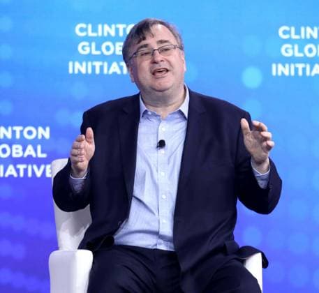 September 23, 2026, New York, New York, USA: Co-Founder of LinkedIn REID HOFFMAN seen during the Clinton Global Initiative 2026 Day 2 (CGI) held at the New York Hilton Hotel. New York USA - ZUMAk03_ 20260923_zaf_k03_155 Copyright: xNancyxKaszermanx