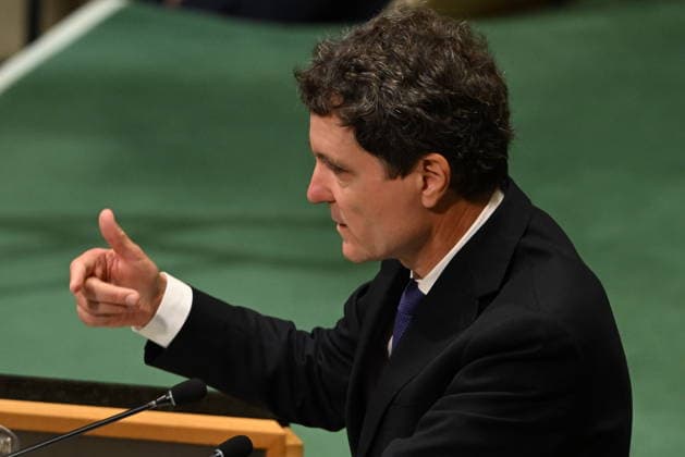 Day 2 of the Opening of the UNGA President NicuÅüor-Daniel DAN of Romania addresses day 2 of the opening of the 81st Session of the United Nations General Assembly at United Nations Headquarters in New York, New York, USA on Wednsday, 23 September, 2026. Credit: Kyle Mazza CNP EDITORIAL USE ONLY  Copyright: xx CNPx xAdMediax admphotosthree017762