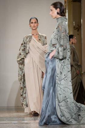 KEQIAO fashion show during the Milan Fashion Week - Womenswear Spring Summer 2027 in Milan, Italy, on 23 September 2026. A model walks the runway at KEQIAO fashion show during the Milan Fashion Week - Womenswear Spring Summer 2027 in Milan, Italy, on 23 September 2026., Credit:Stefano Costantino TTL Stefano Costantino Avalon Italy, Milan  Copyright: xStefanoxCostantinoxTTLx xStefanoxCostantinox xAvalonx 1137646488