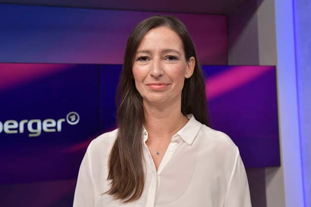Pinar Atalay in der ARD-Talkshow maischberger im Studio Berlin Adlershof. Berlin, 23.09.2026