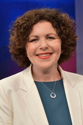Amira Mohamed Ali in der ARD-Talkshow maischberger im Studio Berlin Adlershof. Berlin, 23.09.2026