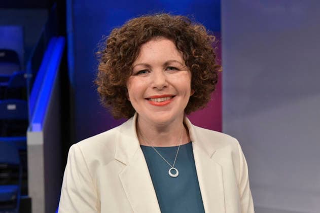 Amira Mohamed Ali in der ARD-Talkshow maischberger im Studio Berlin Adlershof. Berlin, 23.09.2026