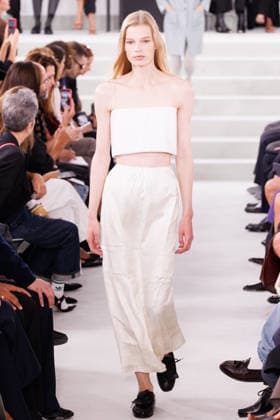 IPA88882691 - Milan, Milan Women™s Fashion Week Spring Summer 2027 - Women™s Fashion, Spring Summer 2027 - Jil Sander fashion show - pictured on the runway: Model.  Copyright: xCinziaxCamelax xx IPA88882691