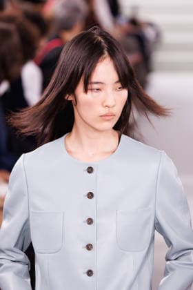 IPA88882707 - Milan, Milan Women™s Fashion Week Spring Summer 2027 - Women™s Fashion, Spring Summer 2027 - Jil Sander fashion show - pictured on the runway: Model.  Copyright: xCinziaxCamelax xx IPA88882707