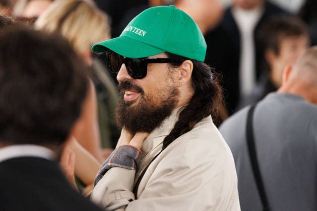 IPA88886628 - Milan, Milan Women™s Fashion Week Spring Summer 2027 - Women™s Fashion, Spring Summer 2027 - Jil Sander fashion show - front row - pictured: Alessandro Michele.  Copyright: xCinziaxCamelax xx IPA88886628