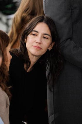 IPA88886611 - Milan, Milan Women™s Fashion Week Spring Summer 2027 - Women™s Fashion, Spring Summer 2027 - Jil Sander fashion show - front row - pictured: a guest.  Copyright: xCinziaxCamelax xx IPA88886611