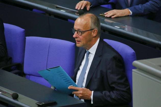 Berlin, Deutschland, 24.09.2026: Deutscher Bundestag: 96. Bundestagssitzung: Bundeskanzler Friedrich Merz (CDU) Copyright: xdtsxNachrichtenagenturx dts_136188