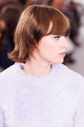 IPA88882723 - Milan, Milan Women™s Fashion Week Spring Summer 2027 - Women™s Fashion, Spring Summer 2027 - Jil Sander fashion show - pictured on the runway: Model.  Copyright: xCinziaxCamelax xx IPA88882723