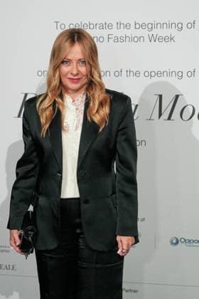 MFW - Gala Dinner hosted by the National Chamber of Italian Fashion Giorgia Meloni, Italy s Prime Minister, attends the Spring Summer 2027 Gala Dinner hosted by the National Chamber of Italian Fashion during Milan Women s Fashion Week in Milan, Italy on September 23, 2026. Photo by Riccardo Giordano IPA ABACAPRESS.COM Milan Italy  Copyright: xGiordanoxRiccardo IPA ABACAx