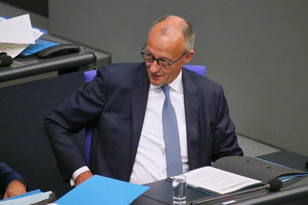 Berlin, Deutschland, 24.09.2026: Deutscher Bundestag: 96. Bundestagssitzung: Bundeskanzler Friedrich Merz (CDU) Copyright: xdtsxNachrichtenagenturx dts_136195