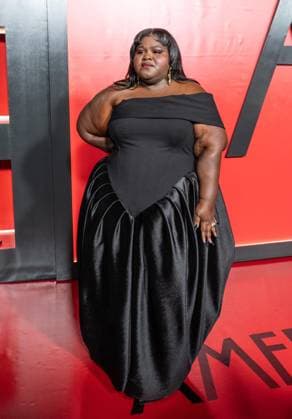 September 23, 2026, Bronx, New York, USA: Gabourey Sidibe wearing dress by ElleNelle attends premiere American Horror Story: 13 by FX Hulu at The Hotel Chelsea in New York, NY on September 23, 2026. Bronx USA  - ZUMAr339 20260923_znp_r339_252 Copyright: xLevxRadinx