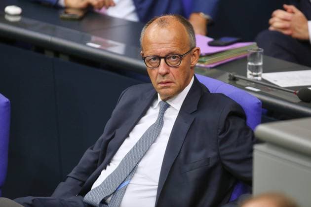 Berlin, Deutschland, 24.09.2026: Deutscher Bundestag: 96. Bundestagssitzung: Bundeskanzler Friedrich Merz (CDU) Copyright: xdtsxNachrichtenagenturx dts_136204