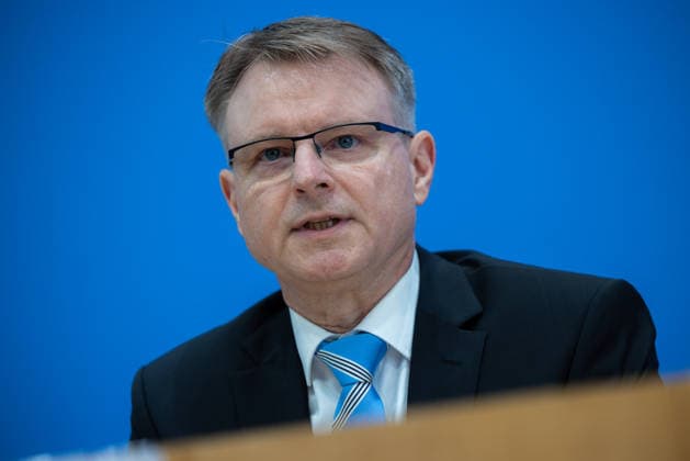 Gemeinschaftsdiagnose Herbst 2026 der Wirtschaftsforschungsinstitute. Deutschland, Berlin am 24. September 2026: Prof. Dr. Stefan Kooths, Kiel Institut für Weltwirtschaft. Die Gemeinschaftsdiagnose analysiert und prognostiziert die wirtschaftliche Lage in Deutschland