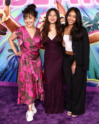 Los Angeles Premiere Of DreamWorks Animation s And Universal Pictures Forgotten Island LOS ANGELES, CALIFORNIA, USA - SEPTEMBER 23: Tania Gunadi, Kailey Crawford and Kayla Teruel arrive at the Los Angeles Premiere Of DreamWorks Animation s And Universal Pictures Forgotten Island held at the Lucas Museum of Narrative Art on September 23, 2026 in Los Angeles, California, United States. Los Angeles Lucas Museum of Narrative Art California United States Copyright: xXavierxCollin ImagexPressxAgencyx