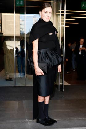 MFW Spring Summer 2027 Max Mara Photocall MP MILAN, ITALY - SEPTEMBER 24: Veronica Yoko attends the Max Mara fashion show during the Milan Fashion Week - Womenswear Spring Summer 2027 on September 24, 2026 in Milan, Italy. Photo by Marco Piovanotto Abacapress.com Milan Italy  Copyright: xPiovanottoxMarco ABACAx