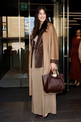 MFW Spring Summer 2027 Max Mara Photocall MP MILAN, ITALY - SEPTEMBER 24: Ginevra Ferro attends the Max Mara fashion show during the Milan Fashion Week - Womenswear Spring Summer 2027 on September 24, 2026 in Milan, Italy. Photo by Marco Piovanotto Abacapress.com Milan Italy  Copyright: xPiovanottoxMarco ABACAx