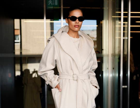 MFW Spring Summer 2027 Max Mara Photocall MP MILAN, ITALY - SEPTEMBER 24: Tina Kunakey attend the Max Mara fashion show during the Milan Fashion Week - Womenswear Spring Summer 2027 on September 24, 2026 in Milan, Italy. Photo by Marco Piovanotto Abacapress.com Milan Italy  Copyright: xPiovanottoxMarco ABACAx