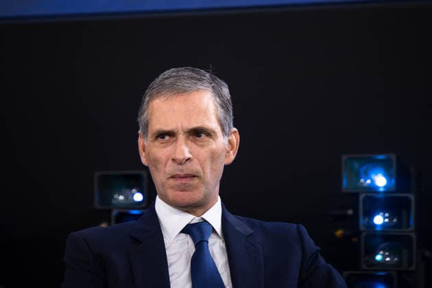 Artificial Intelligence Summit - Marseille CMA-CGM Chairman Rodolphe Saade pictured during first day of Artificial Intelligence Marseille, a summit concerning AI in stade CEPAC Velodrome de Marseille, France on September 14, 2026. Photo by Laurent Coust ABACAPRESS.COM Marseille France  Copyright: xCoustxLaurent ABACAx