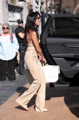 Brad Pitt and Ines de Ramon are seen leaving the Maria Cristina Hotel during the 74th San Sebastián International Film Festival (SSIFF) in San Sebastián on September 24, 2026, in Saint Sébastien, San Sebastián  Copyright: xLALOxYASKYx xBESTIMAGExLALOxYASKYx xBESTIMAGEx