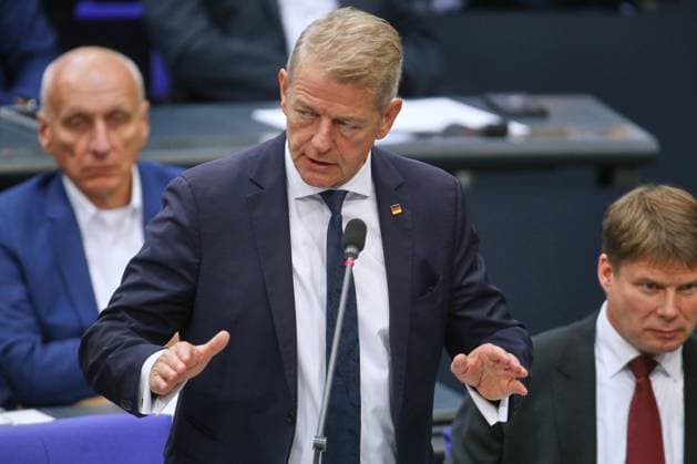 Berlin, Deutschland, 24.09.2026: Deutscher Bundestag: 96. Bundestagssitzung: Karsten Hilse (AfD) Copyright: xdtsxNachrichtenagenturx dts_136239