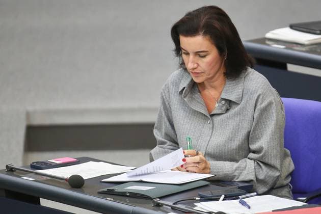 Berlin, Deutschland, 24.09.2026: Deutscher Bundestag: 96. Bundestagssitzung: Bundesministerin für Forschung, Technologie und Raumfahrt Dorothee Bär (CSU) Copyright: xdtsxNachrichtenagenturx dts_136339