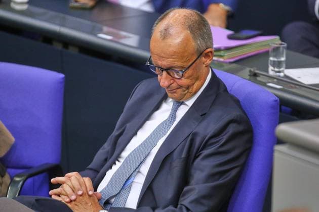 Berlin, Deutschland, 24.09.2026: Deutscher Bundestag: 96. Bundestagssitzung: Bundeskanzler Friedrich Merz (CDU) Copyright: xdtsxNachrichtenagenturx dts_136264